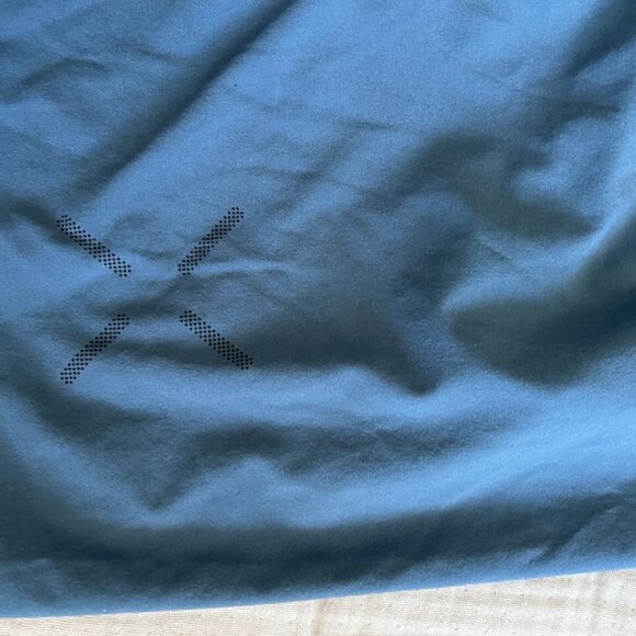 Ten Thousand Session Shorts Mens Large Blue 7" LINED Active Stretch Running - Picture 2 of 5